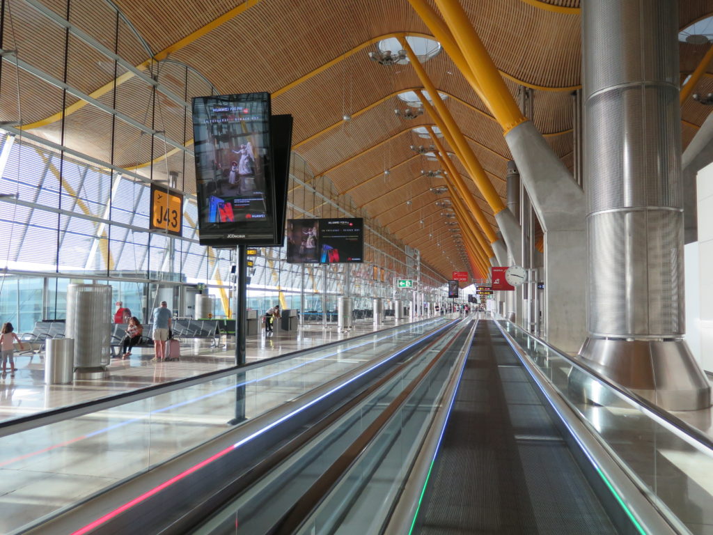 Pulbicidad aeropuerto Barajas